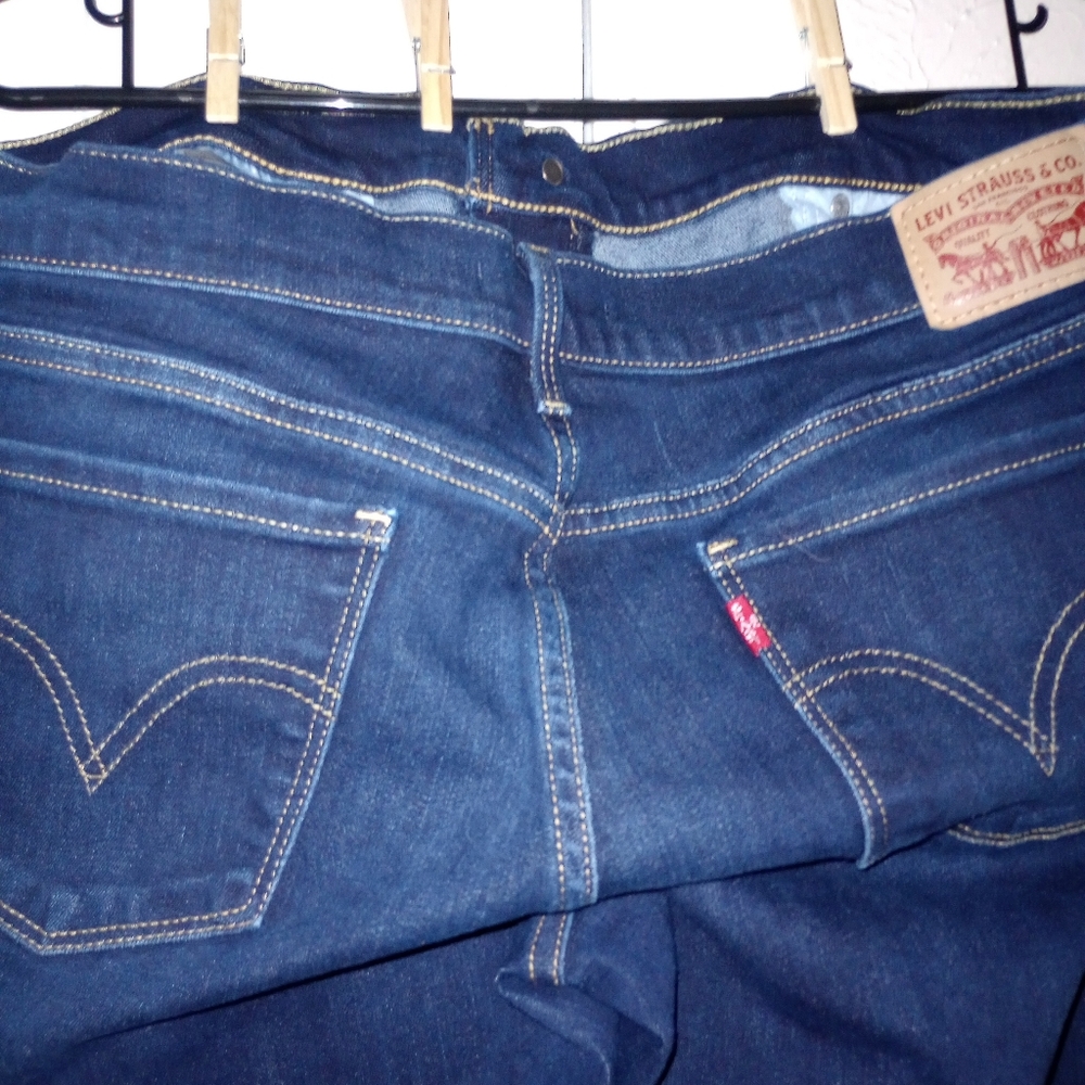 Levi's blue jeans